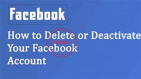 How To Deactivate Facebook Account Temporarily In Mobile Vametpass