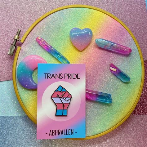 Enamel Pin Transgender Pride Pin Transgender Badge LGBTQ Etsy