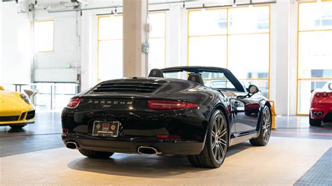 Used 2016 Porsche 911 Carrera Black Edition For Sale 82900 Cars