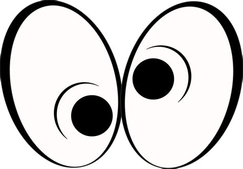Looking Eyes Cartoon Clipart Large Size Png Image Pikpng Images And