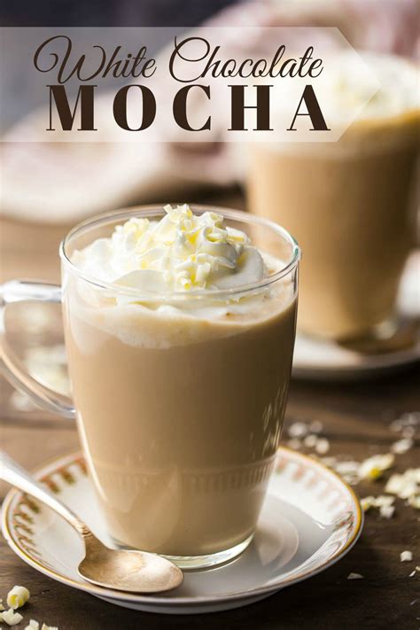White Chocolate Mocha So Easy To Make At Home Baking A Moment