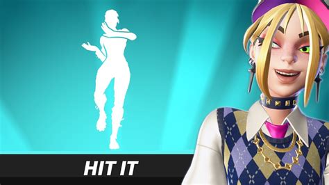 Fortnite Emote Hit It Performed By Helsie Club President Youtube