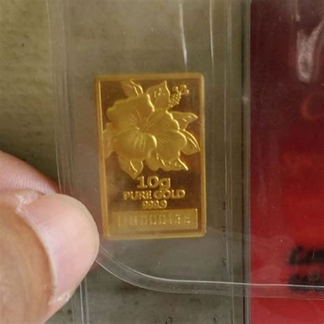 Habib Jewels Gold Bar 10g 999 Luxury Accessories On Carousell
