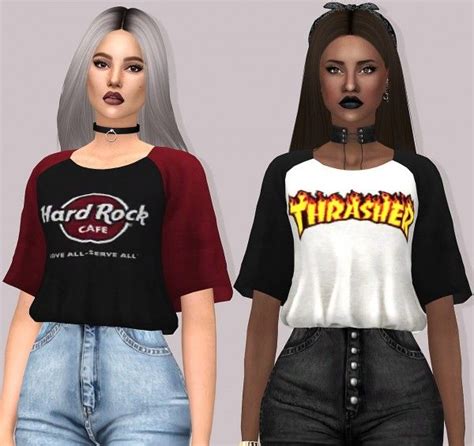 Lumysims Aerys Top • Sims 4 Downloads Sims Ropa De Chicas Sims 4 Mods