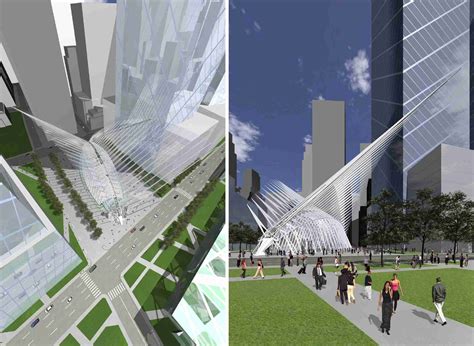 Santiago Calatrava S Transportation Hub At The WTC