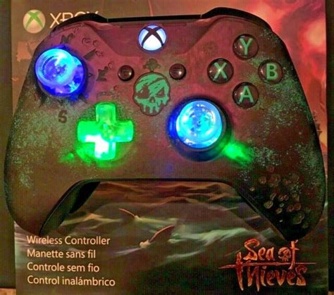 Limited Edition Sea Of Thieves Game Microsoft Xbox One Controller Rare