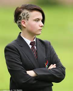 Lauren Mcdowell Banned From School For Leopard Print Haircut Turned