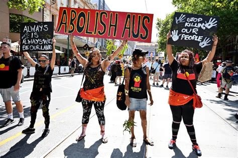 Thousands Rally Across Australia For Invasion Day Protests