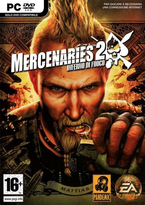 Mercenaries 2 World In Flames 2008 Box Cover Art Mobygames