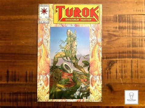 Turok Dinosaur Hunter Comic Book Nm Vf Valiant Etsy In