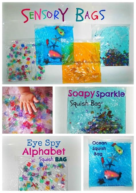 Sensory Bags For Kids Infant Activities Toddler Activities Sensory Bags