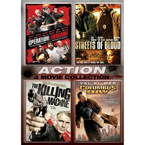 Action 4 Movie Collection Dvd