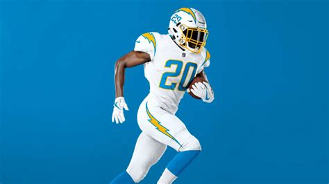 Chargers Unveil New Uniforms Numbered Helmet
