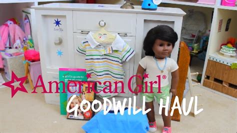 American Girl Doll Goodwill Haul Ag Brand Items Youtube