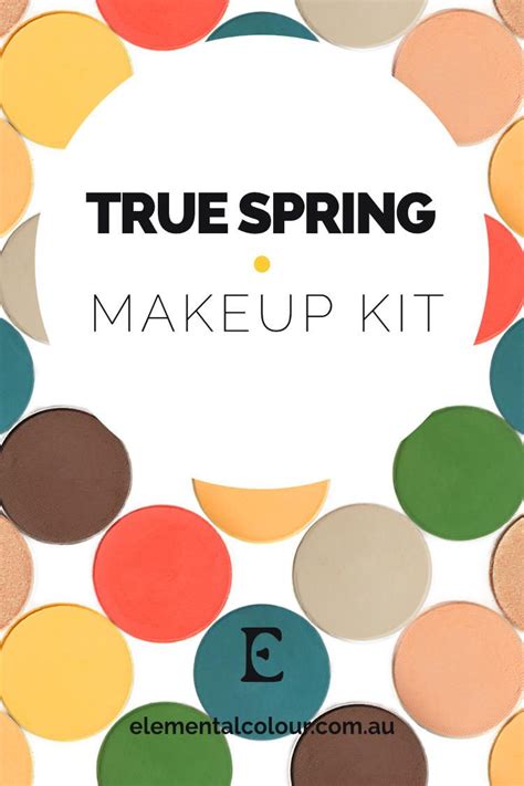 True Spring Makeup Kit ∙ Elementalcolour True Spring Makeup Spring