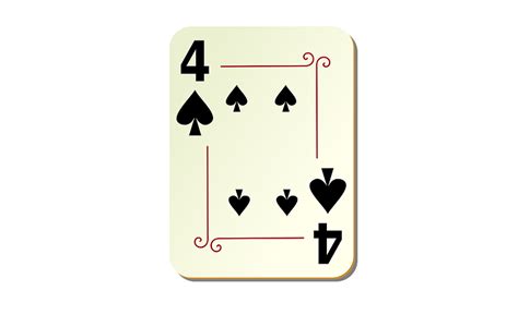 Play the classic card game spades online for free, against the computer or your friends. 4 of Spades Card - Meaning and Symbolism - Tarot Mogul