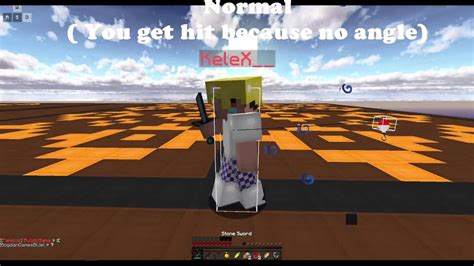 Equip the wooden sword and people know you are weak, so they will come to you. Minecraft PvP Tips & Tricks! How to COMBO easy! - YouTube