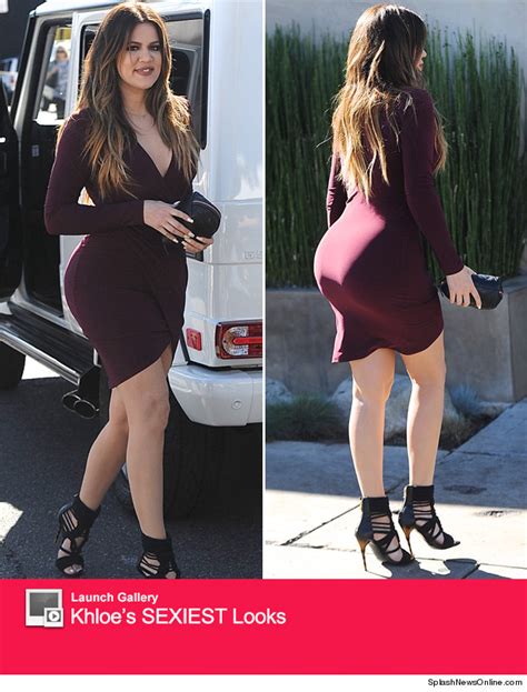 Kim Who Khloe Kardashians Booty Looks Insane In New Photos