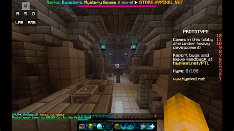 Former World Record Minecraft Hypixel Prototype Lobby Parkour All