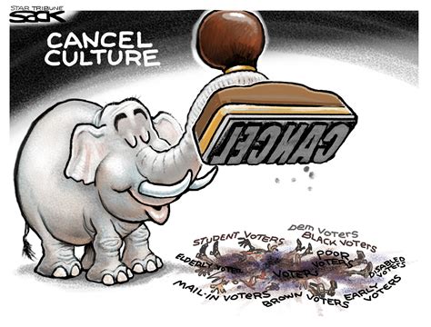 Sack Cartoon Cancel Culture