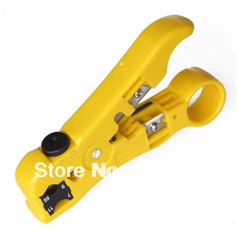 100brand New Coaxial Cable Stripper Coax Stripping Tool For Rg59rg6