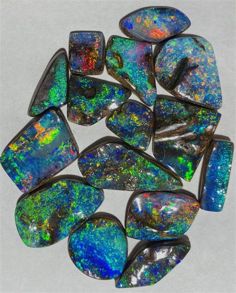 Some Boulder Opal Gems That Will Be At The Tucson Show At My Booth