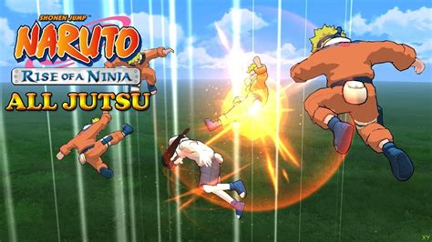 Naruto Rise Of A Ninja All Jutsu 1080p Hd Youtube