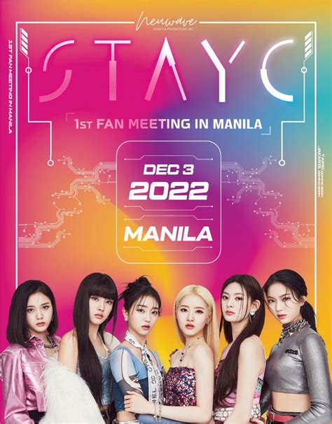 Stayc To Hold 1st Fan Meeting In Manila This December Allkpop