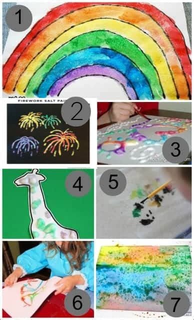 The Best Salt Painting Activities Mess For Less