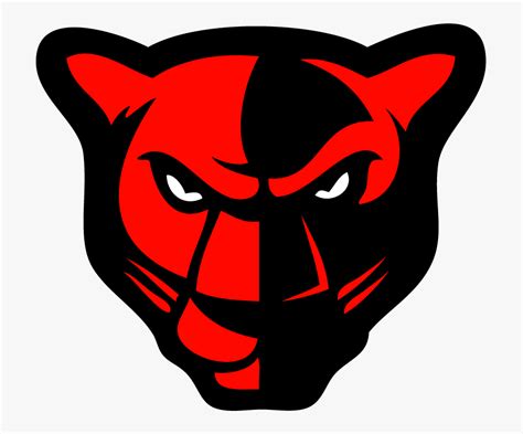 Panther Clipart Red Petal School District Free Transparent Clipart