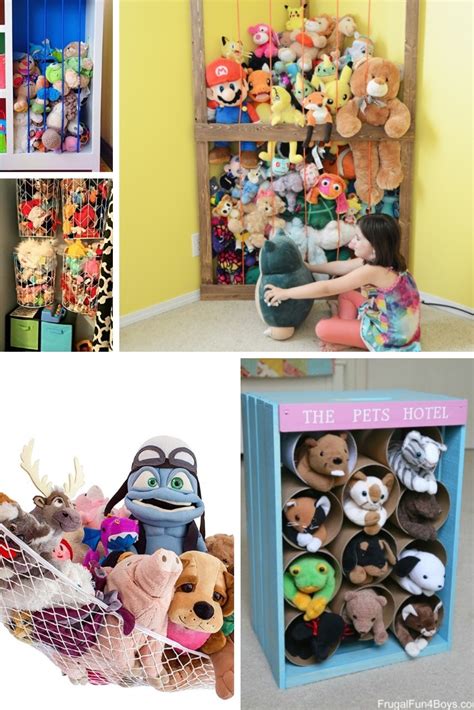 Trying to find the absolute most unique ideas in the online world? #50 DIY Stuffed Animal Toy Storage Ideas: Kids love to ...