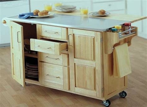 Shop our best selection of drop leaf kitchen islands & carts to reflect your style and inspire your home. Rolling Kitchen Island Drop Leaf | For the Home ...