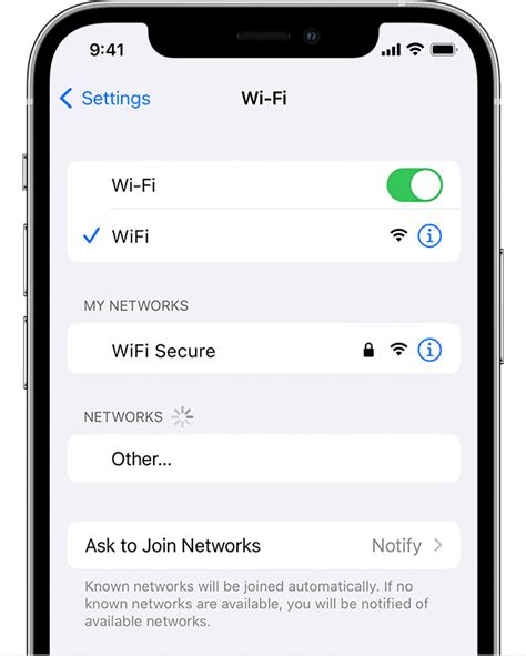 Connect To Wi Fi Apple Support