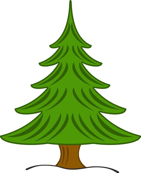 Cartoon Pine Tree Clipart Best