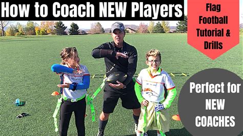 Youth Flag Football Tutorial For First Time Coaches Teach New Players