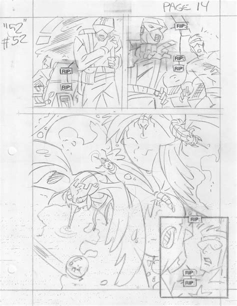 Week Breakdown Page In Brian Christman S Keith Giffen S