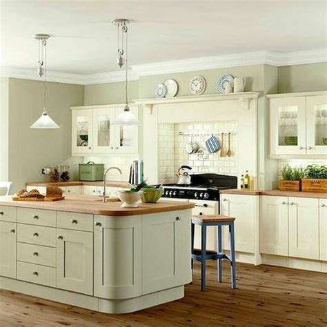 We have countless kitchen ideas with oak cabinets for you to go with. Awesome Sage Greens kitchen Cabinets (4 | Green kitchen ...