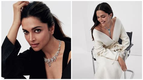 Deepika Padukone Looks Breathtaking In New Photoshoot Poses In Stunning Diamond Jewellery See