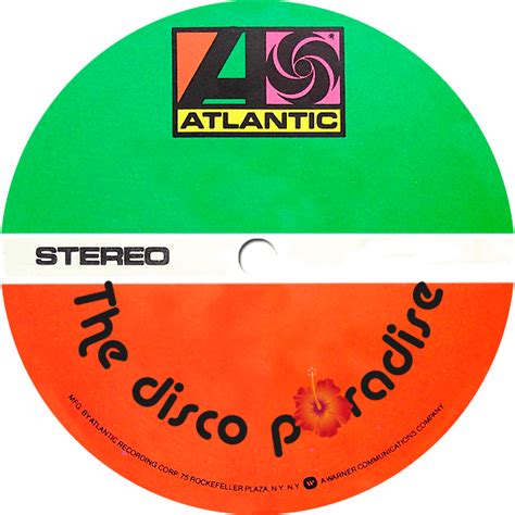 The Disco Paradise 12 Inch Only