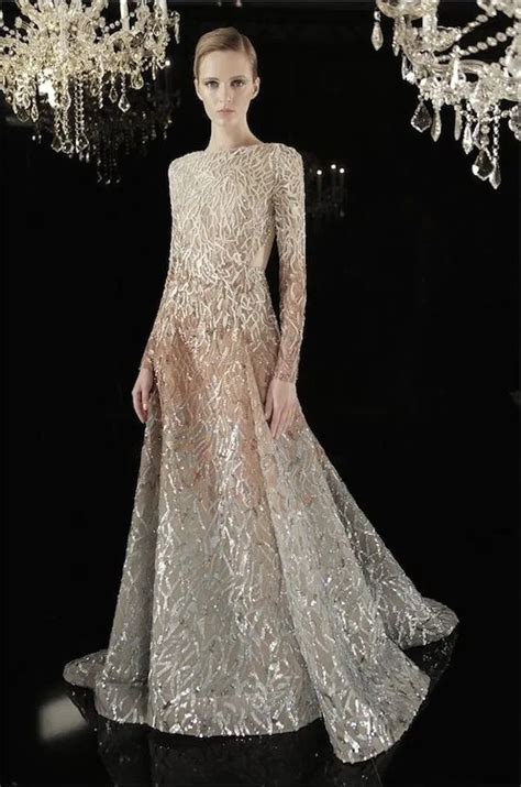 20 gorgeous and glamourous metallic wedding dresses