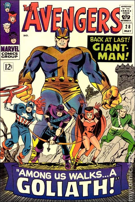 Avengers Comic Books Issue 28 1966