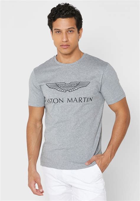 buy hackett grey logo crew neck t shirt for men in mena worldwide