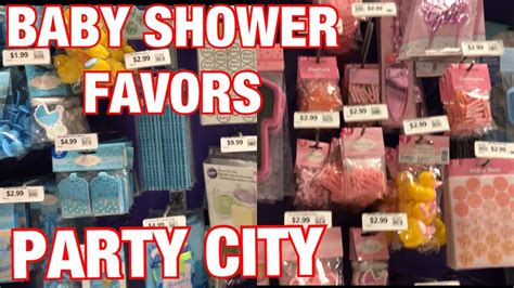 Party City Baby Shower Gender Reveal Favors And Decors Youtube