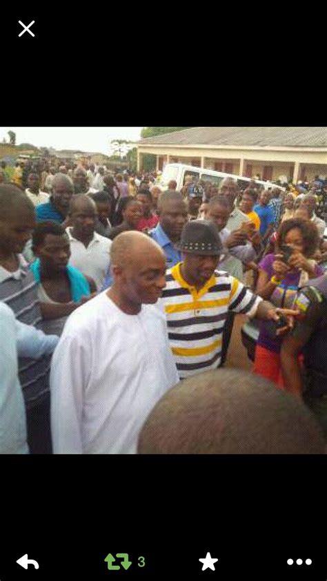 A former head of interim national government, ernest shonekan; Bishop Oyedepo At His Polling Unit (Photo) - Politics ...