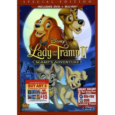 Lady And The Tramp 2 Scamps Adventure Blu Ray