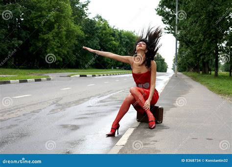 hitchhiker stock images image 8368734