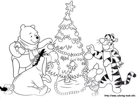 Christmas Coloring Pages Winnie The Pooh Pooh Piglet Coloring10