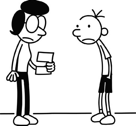 Download and print these diary of a wimpy kid to print coloring pages for free. Diary of a Wimpy Kid Coloring Pages | Educative Printable
