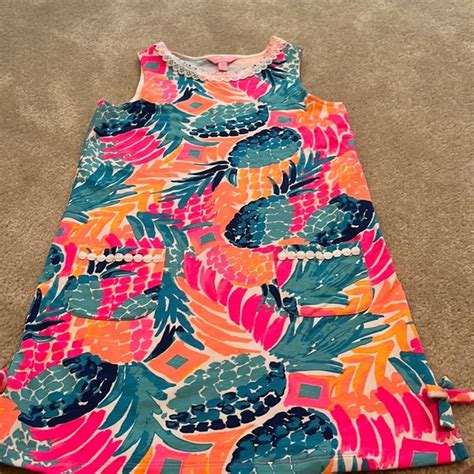Lilly Pulitzer Dresses Lilly Pulitzer Girls Pineapple Dress Size