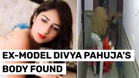 ex model divya pahuja s body recovered from canal in haryana
